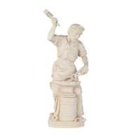 Kováč drevená soška