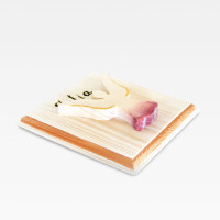 Drevený obraz Anjel s menom