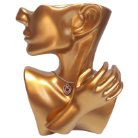 Red Heart pendant necklace