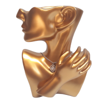 Crystal heart pendant necklace