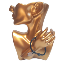 Wooden ladybird bracelet - clear