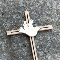 Drevený kríž k Birmovke - malý