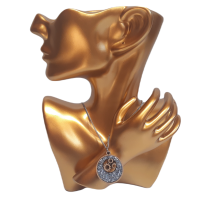 Wooden Pendant Necklace Gear