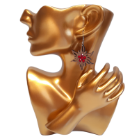 Wooden Earrings Large Edelweiss