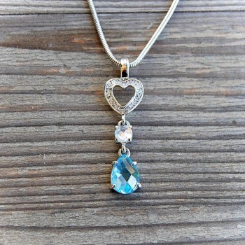 Náhrdelník Srdce a slza