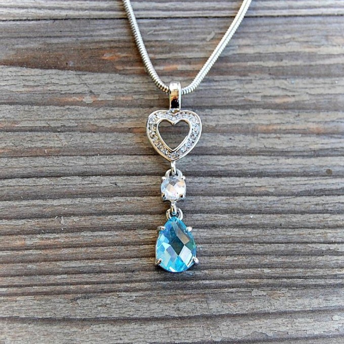 Náhrdelník Srdce a slza