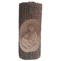 Svätá rodina v dreve