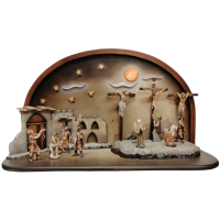Double-sided Nativity Scene