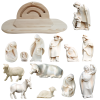 Moderný betlehem s hviezdou