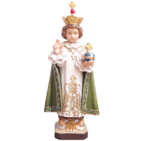 Pražské Jezuliatko drevená socha