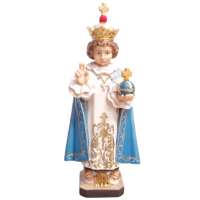 Pražské Jezuliatko drevená socha