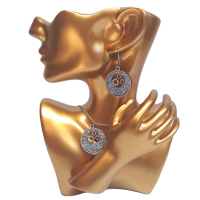 Darčeková sada krištáľových náušníc a náhrdelníka