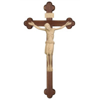 Barokový kríž morený s korpusom S.Damiano