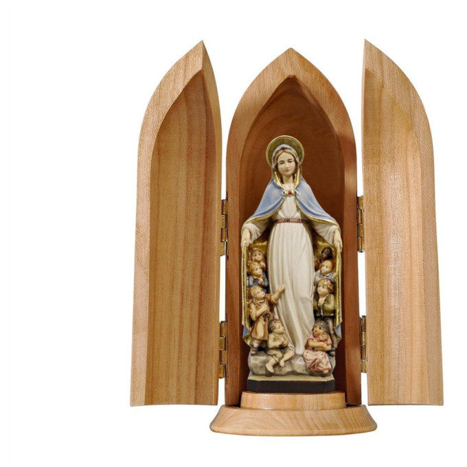 Blahoslavená Matka s deťmi sveta v kaplnke