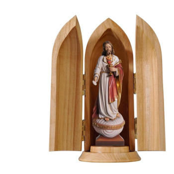 Najsvätejšie Srdce Ježišovo s hostiou v kaplnke