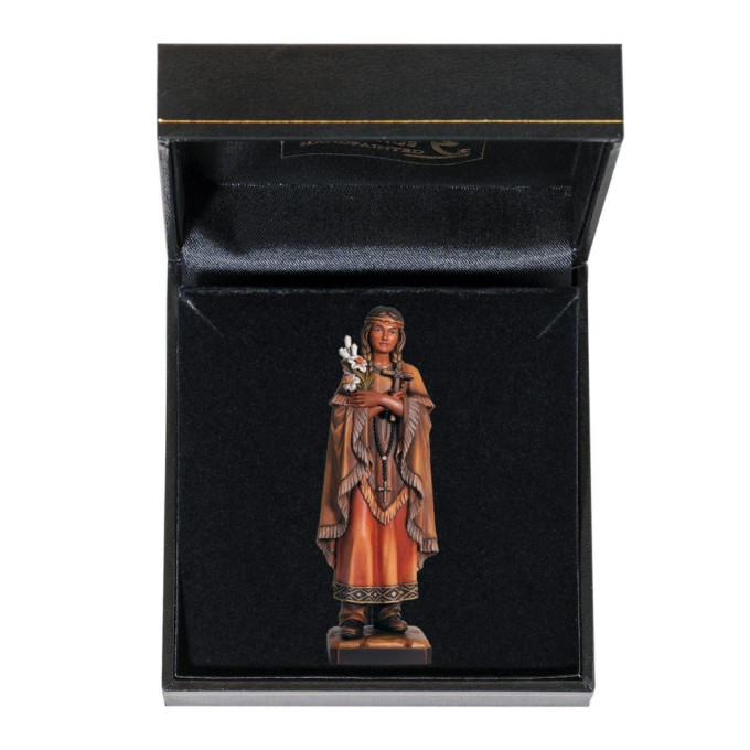 St. Kateri Tekakwitha with case
