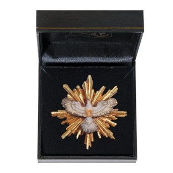 Duch Svätý so Svätožiarou v darčekovom balení