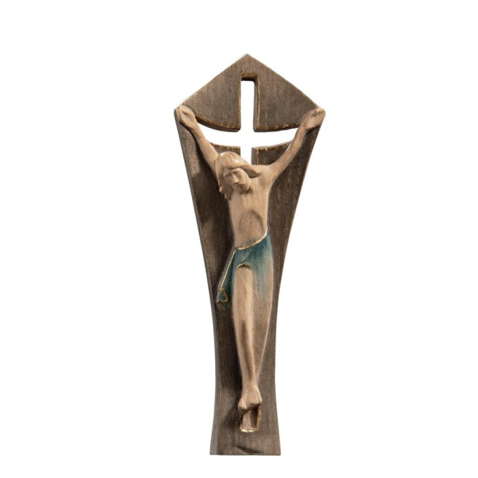 Ježiš na drevenom kríži