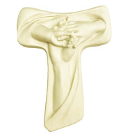 Drevený kríž mieru