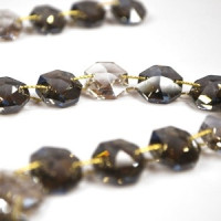 Servírovacia tácka s krištáľom Valentinite Velvet