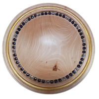 Drevená misa s krištáľom Bluesky - Labrador