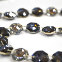 Drevená misa s krištáľom Bluesky - Labrador