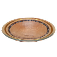 Drevená misa s krištáľom Bluesky - Labrador