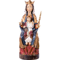 Panna Mária v románskom štýle