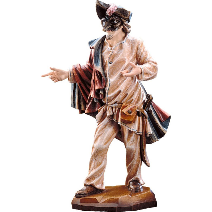 Komik Zani drevená socha