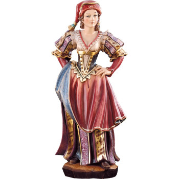 Komik Španielka drevená socha