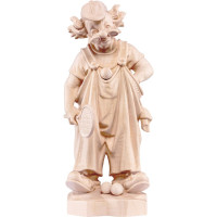 Klaun tenista drevená socha