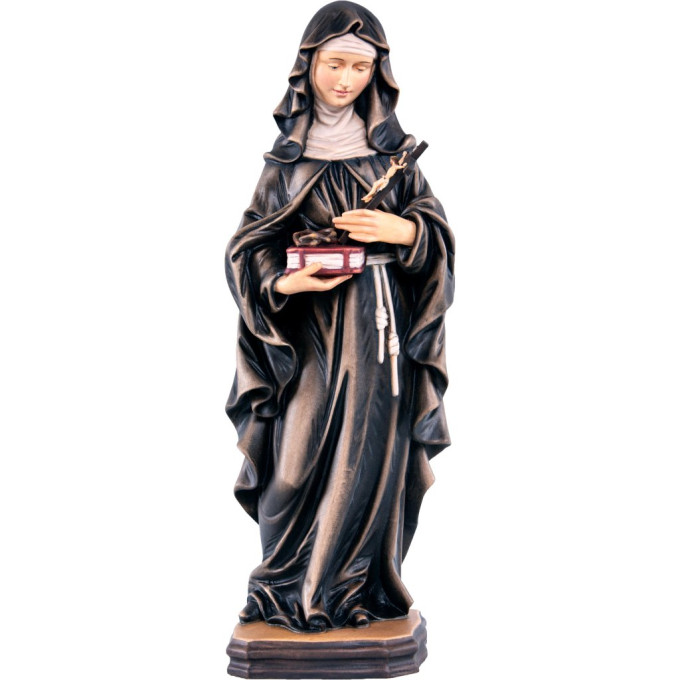 Svätá Rita drevená socha