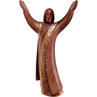 Vzkriesenie Krista socha na zavesenie orechové drevo
