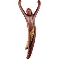 Ježiš Kristus mladosti orechové drevo