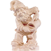 Trpaslík záhradník drevená socha z lipového dreva