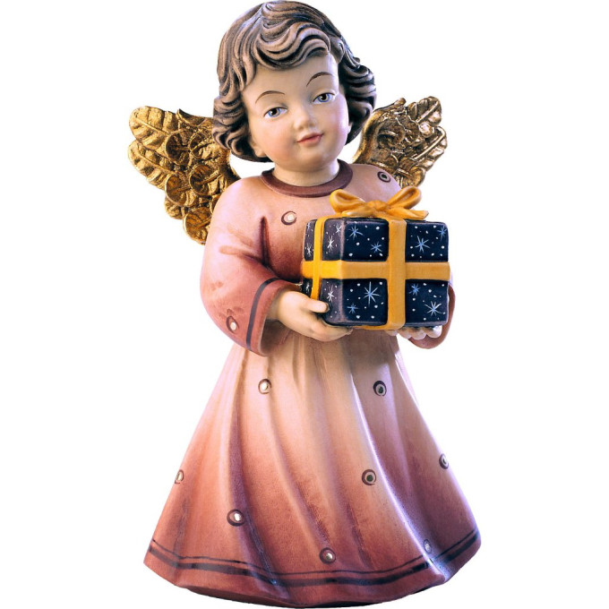 Anjel Sissi s darčekom