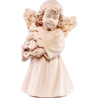 Anjel Sissi so stromčekom z lipového dreva