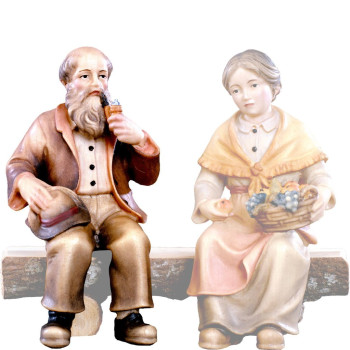 Dedko sediaci betlehem - farmarský