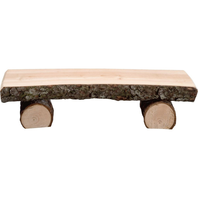 Drevená lavička pre betlehem - farmarský