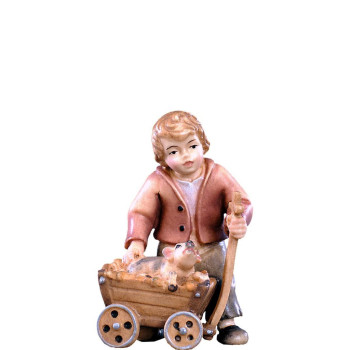 Chlapec s vozíkom - klasický
