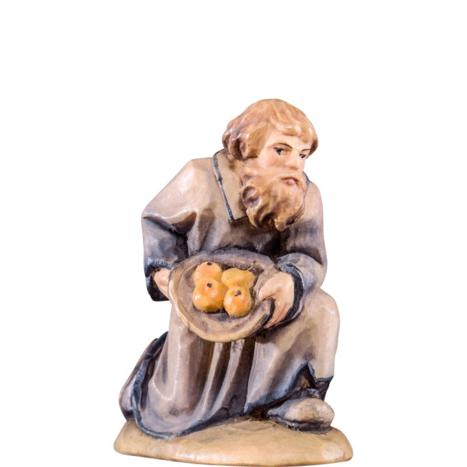 Pastier s chlebom - farmársky z borovice