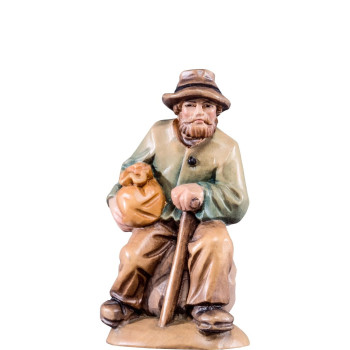 Sediaci pastier - farmársky z borovice