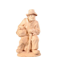 Sediaci pastier - farmársky z borovice