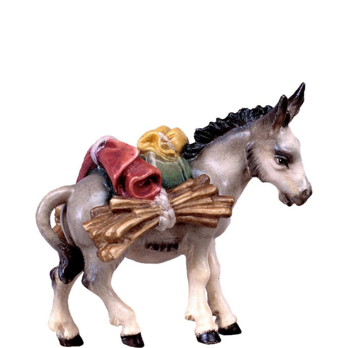 Donkey with baggage - dolomite