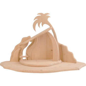 Drevený domec pre Svätú rodinu Artis