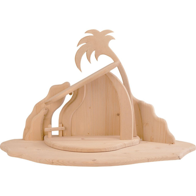 Drevený domec pre Svätú rodinu Artis