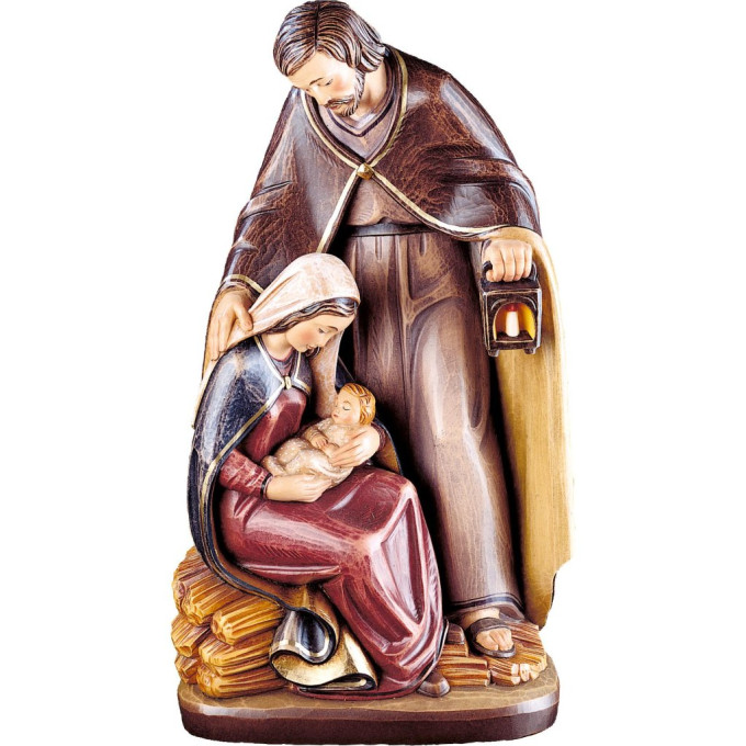 Svätá rodina Betlehem z lipového dreva