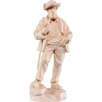 Potulný roľník drevená soška