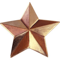 Wooden Star for Nativity scene