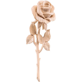 Drevená dekorácia Ruža